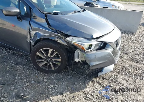 2021 Nissan Versa Sv Xtronic Cvt z USA, uszkodzony, nr VIN 3N1CN8EV2ML808508